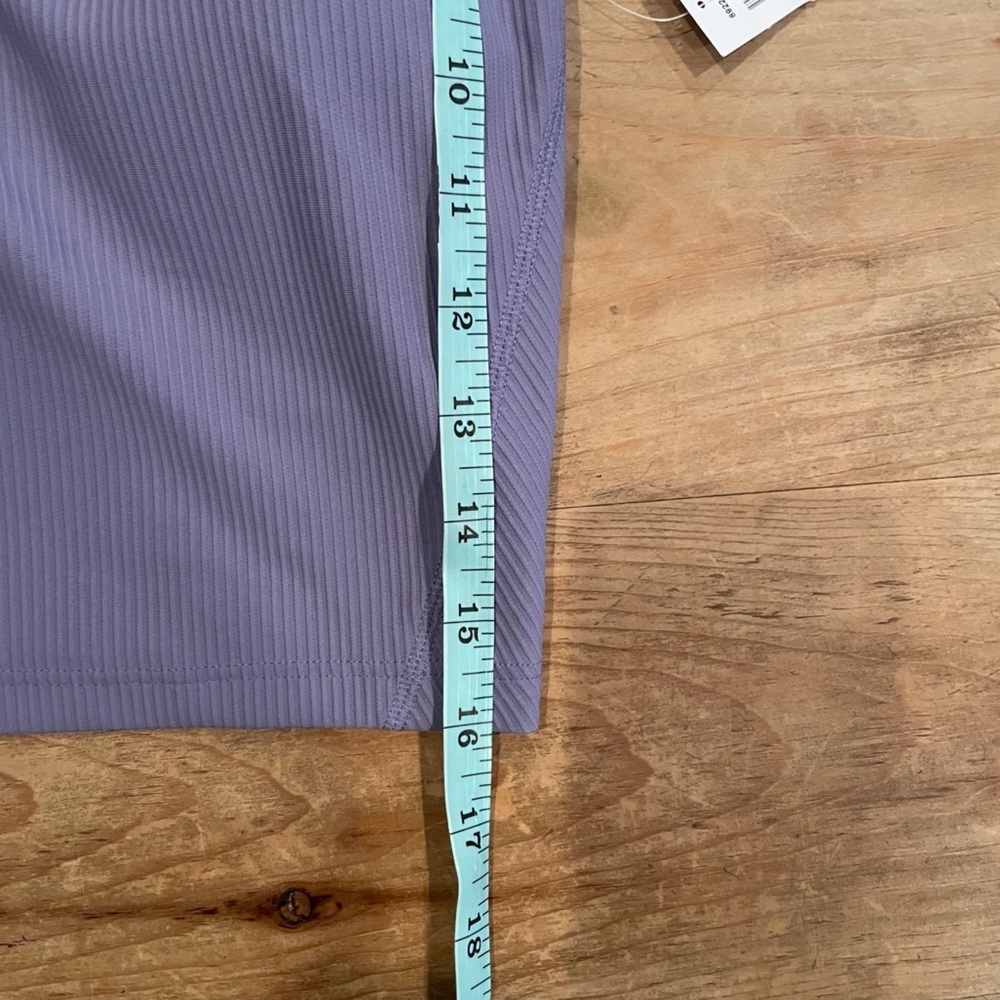 NWT Old Navy Lavender Ribbed sports Bra athletic Athleisure gym cami M - Picture 4 of 6